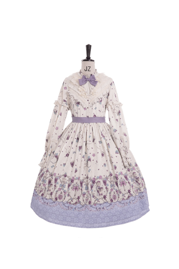 Winery Retro Bear Lolita Dress