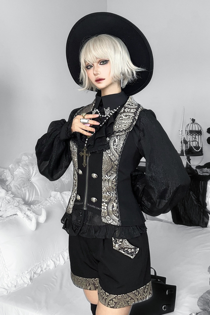 Dark Prince Lolita Jacket + Shirt + Pants + Vest