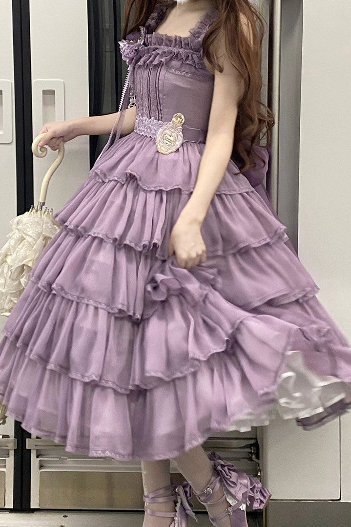 [Pre-order Deadline: July 31] Romantic Sweet Lolita Series Accessories (Flower-Embroidered Waist Ribbon, Corsage with Parfum Emblem, Hair Clip) [Exclusive Sale for Dress Purchasers]