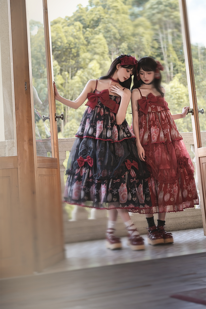 ストロベリーボックスロリータキャミソールドレス