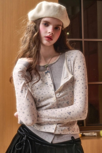 リトルラビットスリムスイートカーディガン