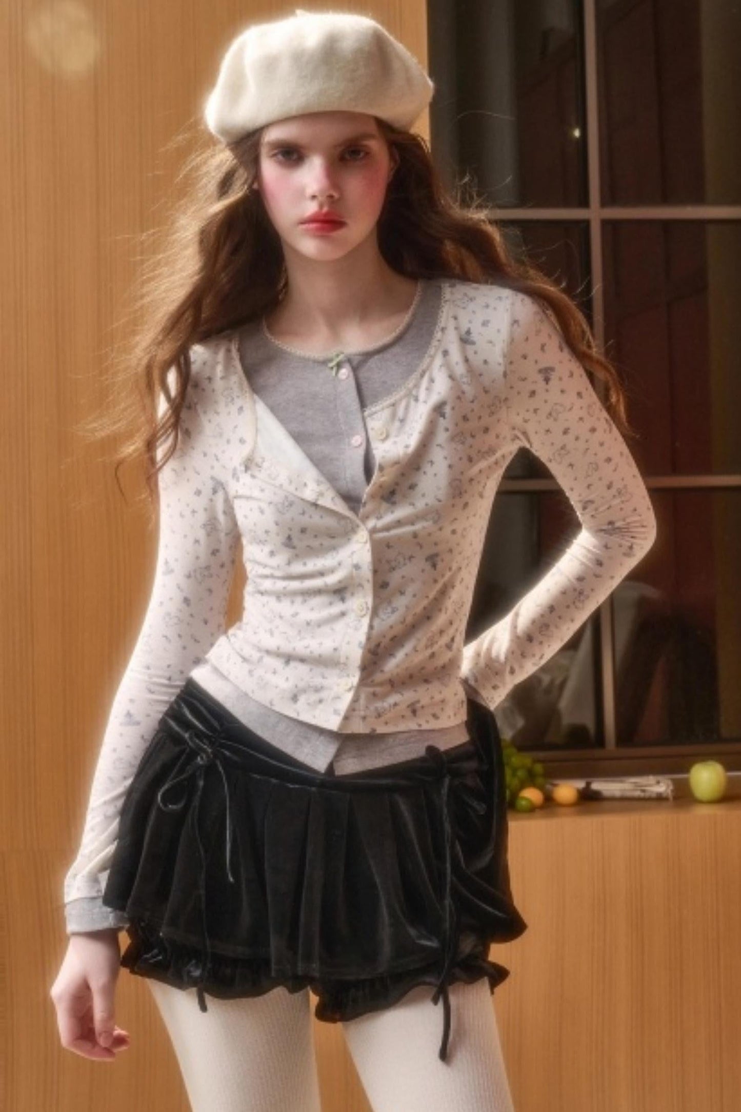 リトルラビットスリムスイートカーディガン