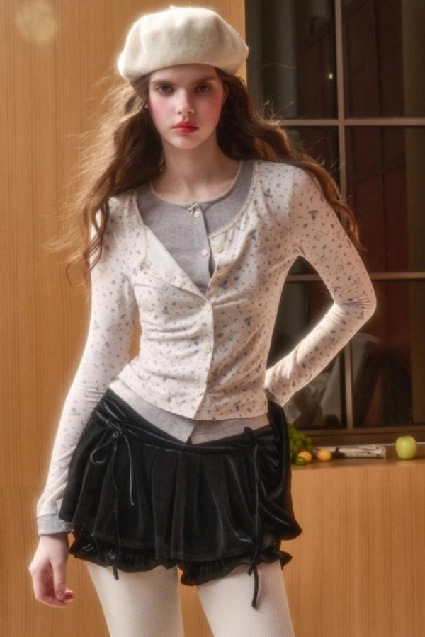 リトルラビットスリムスイートカーディガン