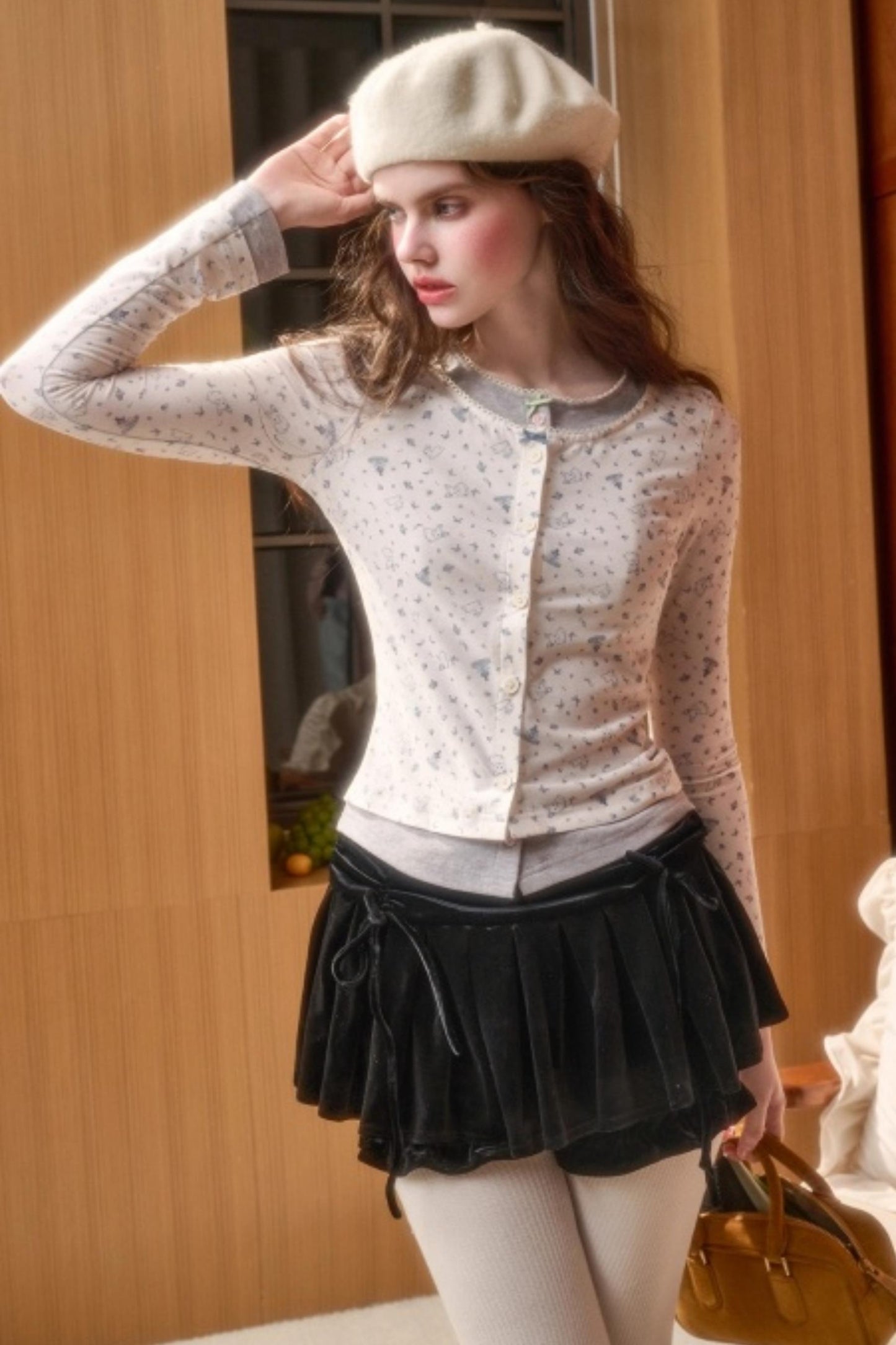 リトルラビットスリムスイートカーディガン