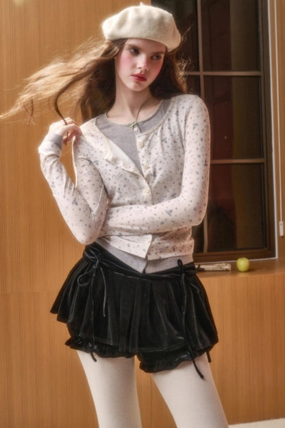 リトルラビットスリムスイートカーディガン