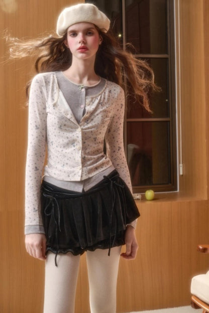 リトルラビットスリムスイートカーディガン