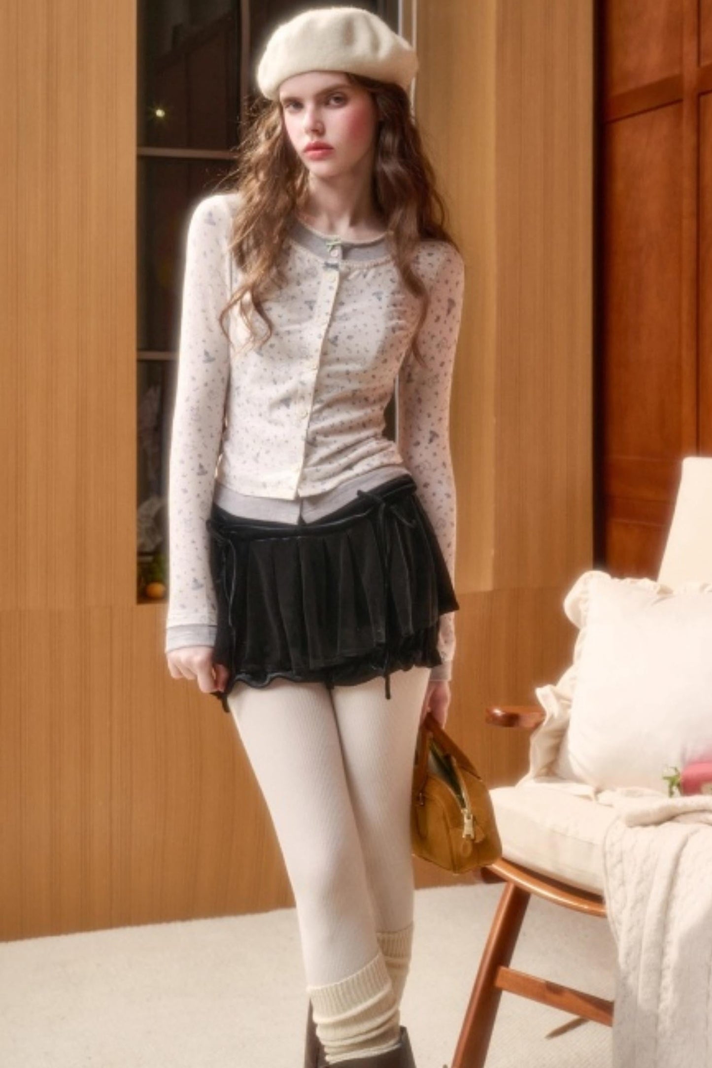 リトルラビットスリムスイートカーディガン