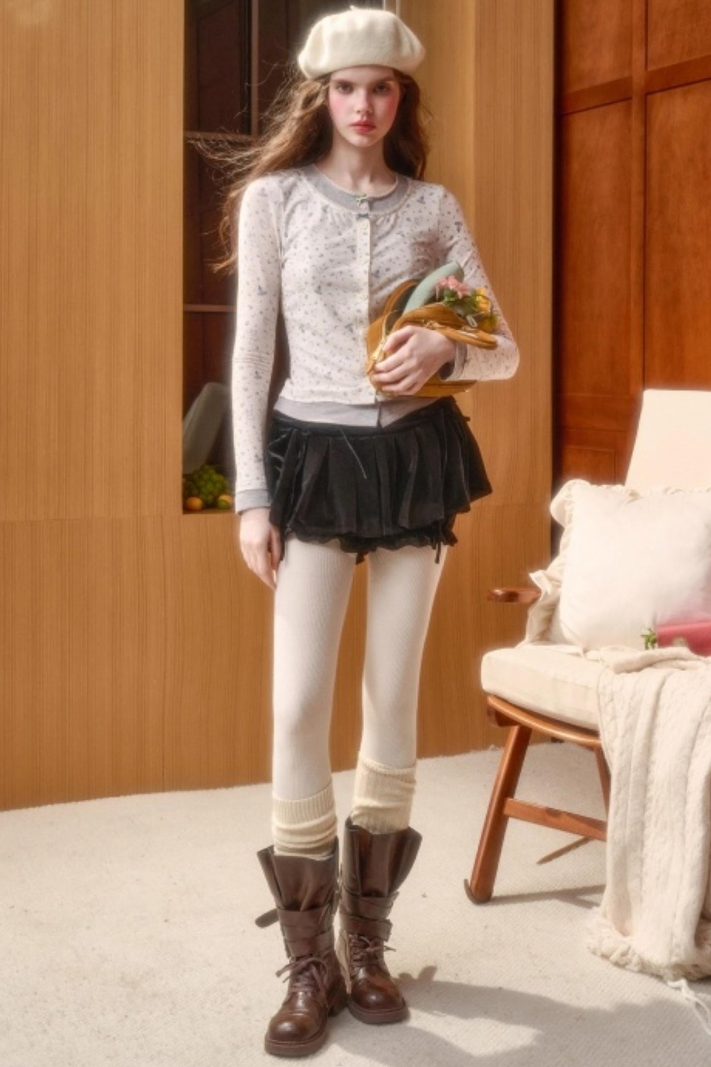 リトルラビットスリムスイートカーディガン