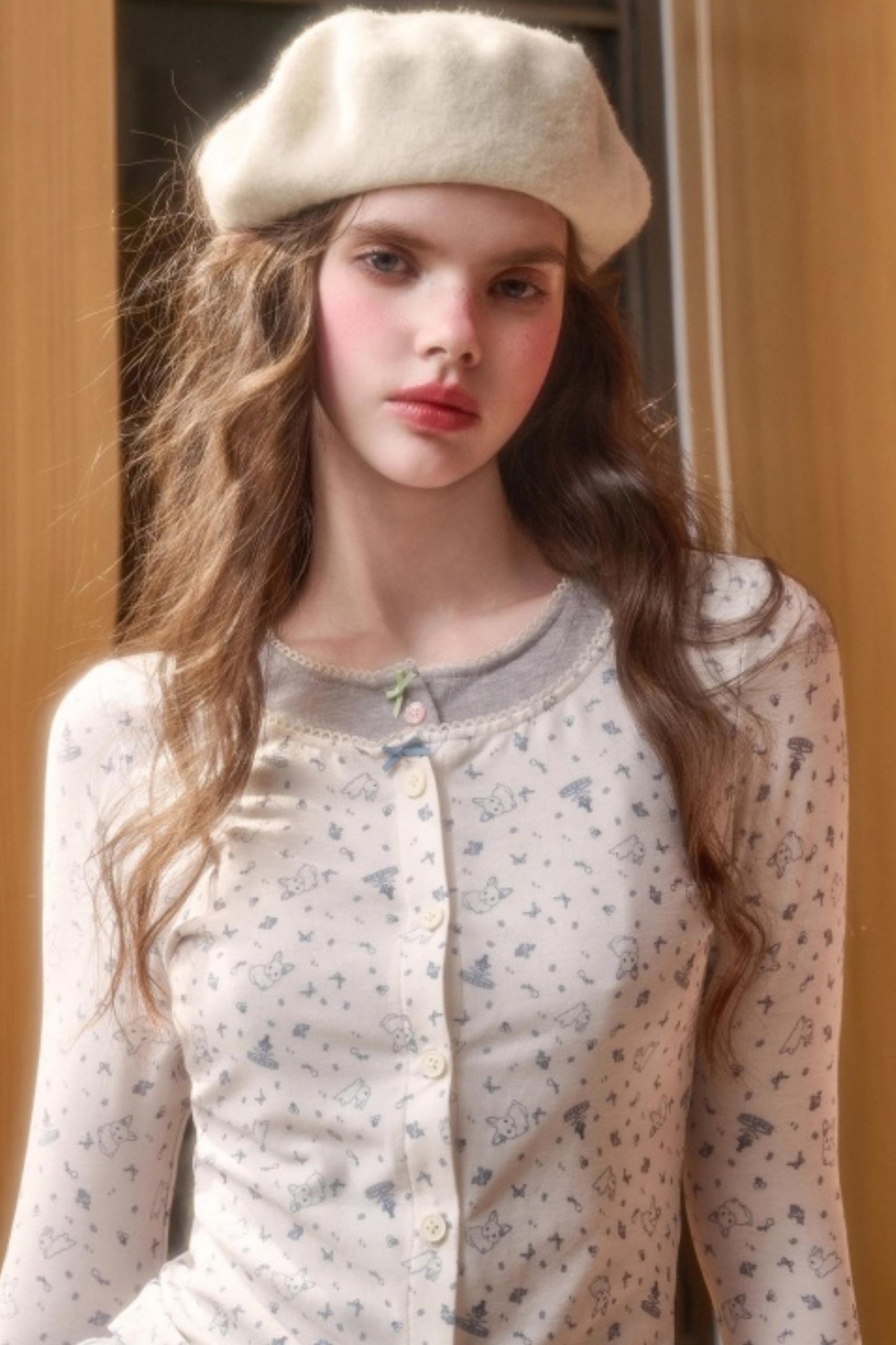 リトルラビットスリムスイートカーディガン