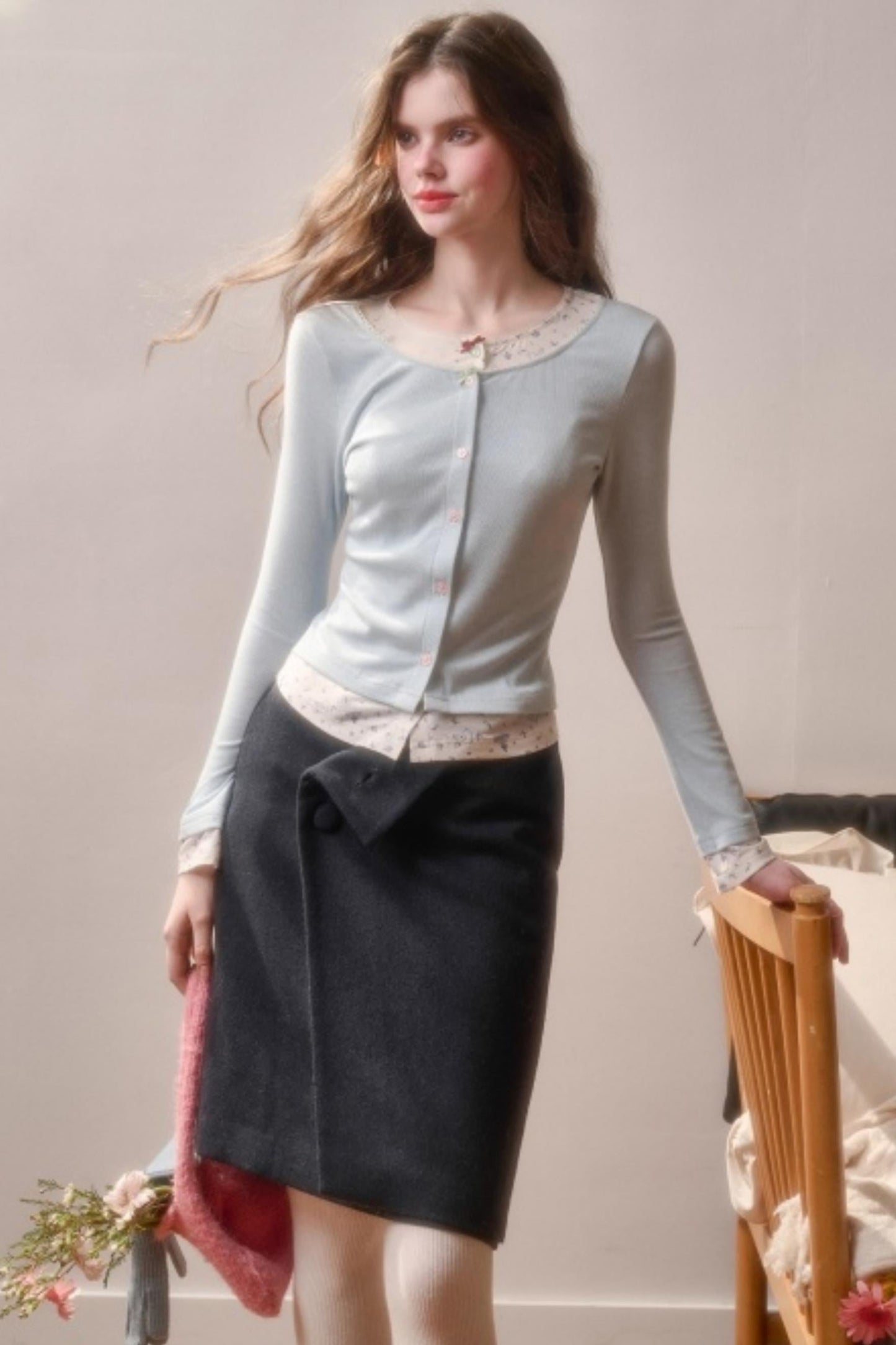 リトルラビットスリムスイートカーディガン