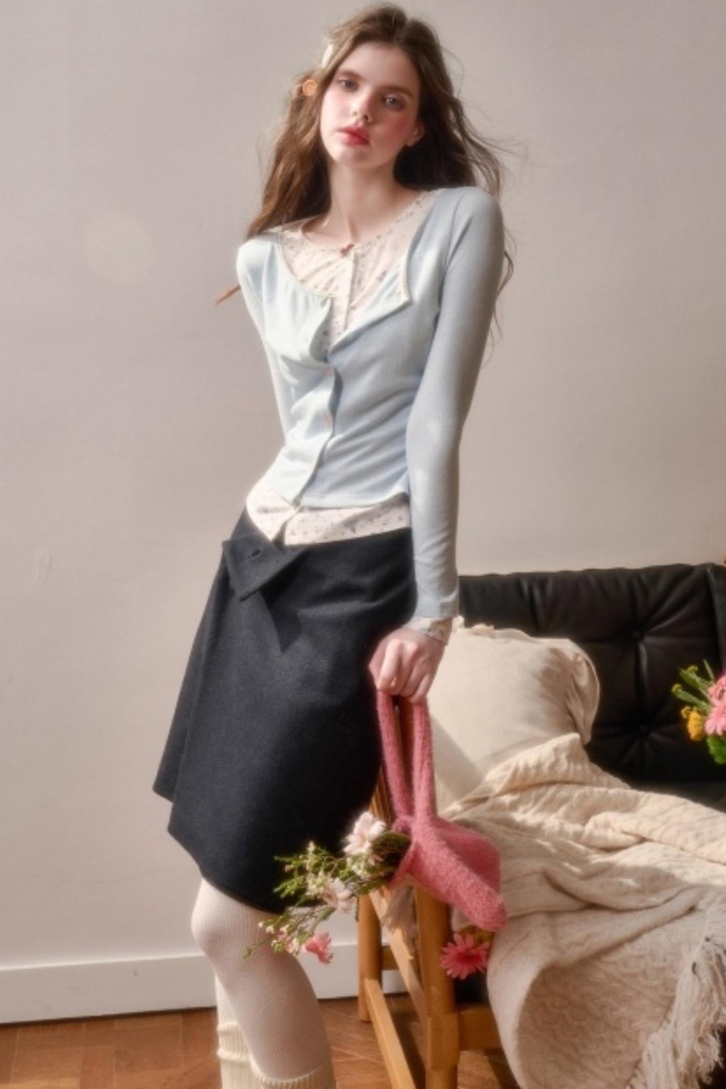 リトルラビットスリムスイートカーディガン