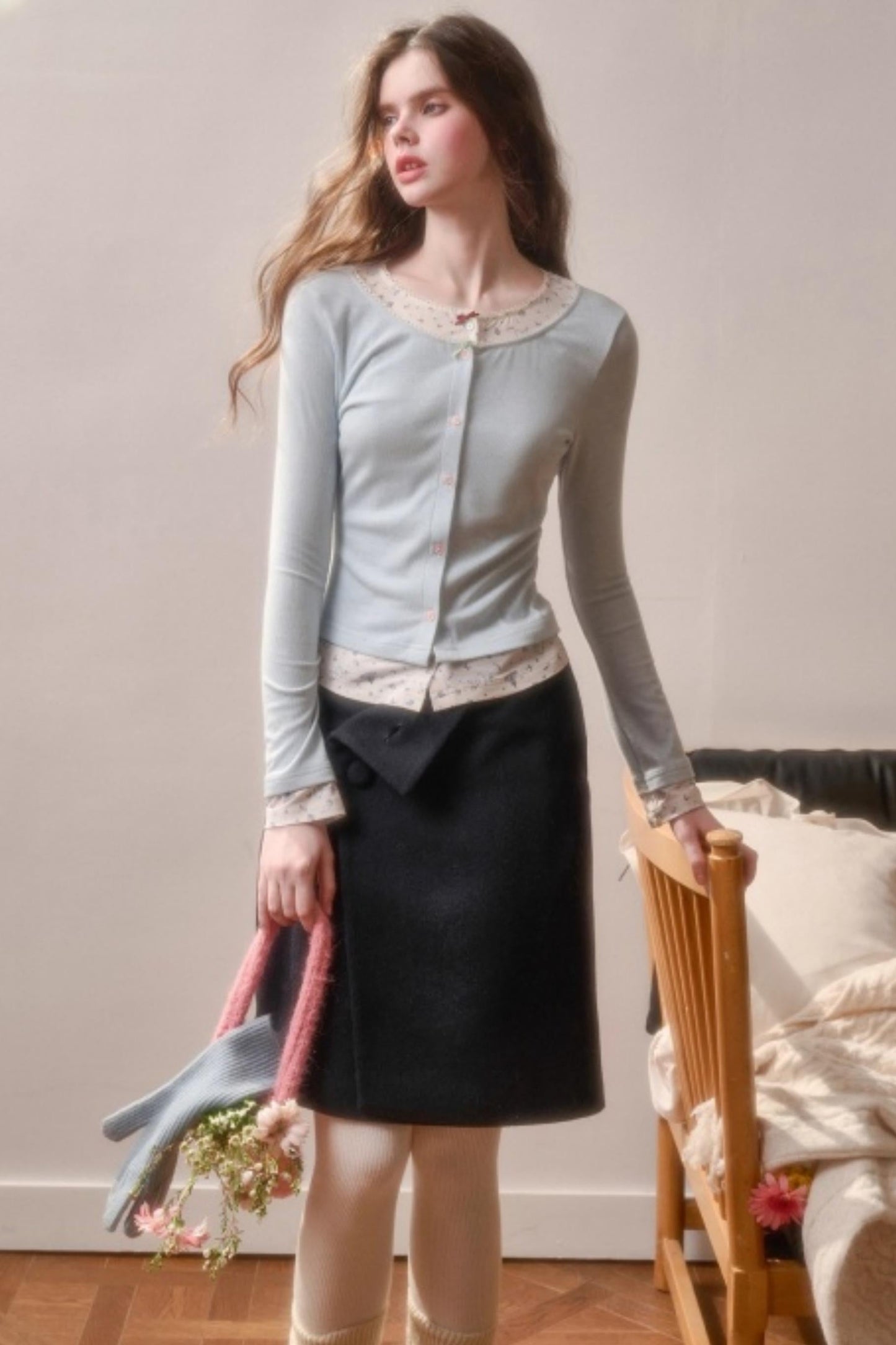 リトルラビットスリムスイートカーディガン