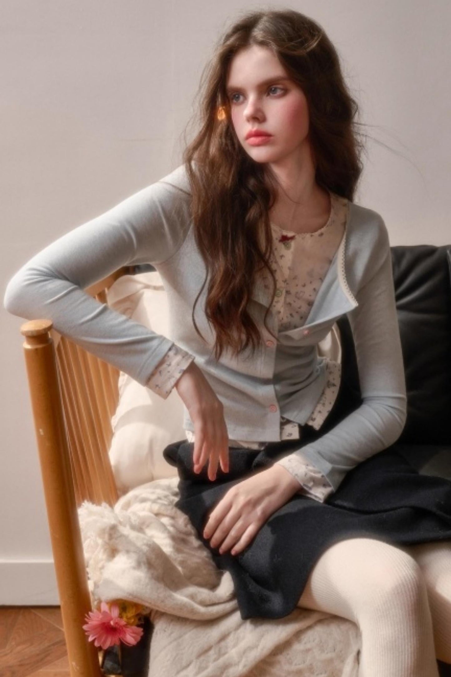 リトルラビットスリムスイートカーディガン