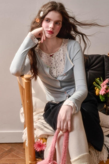 リトルラビットスリムスイートカーディガン