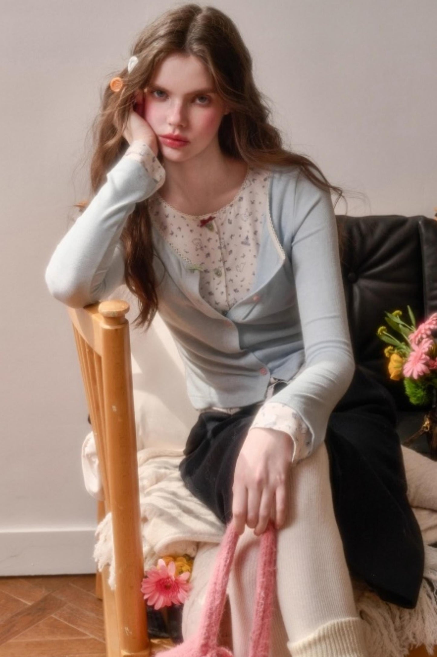 リトルラビットスリムスイートカーディガン