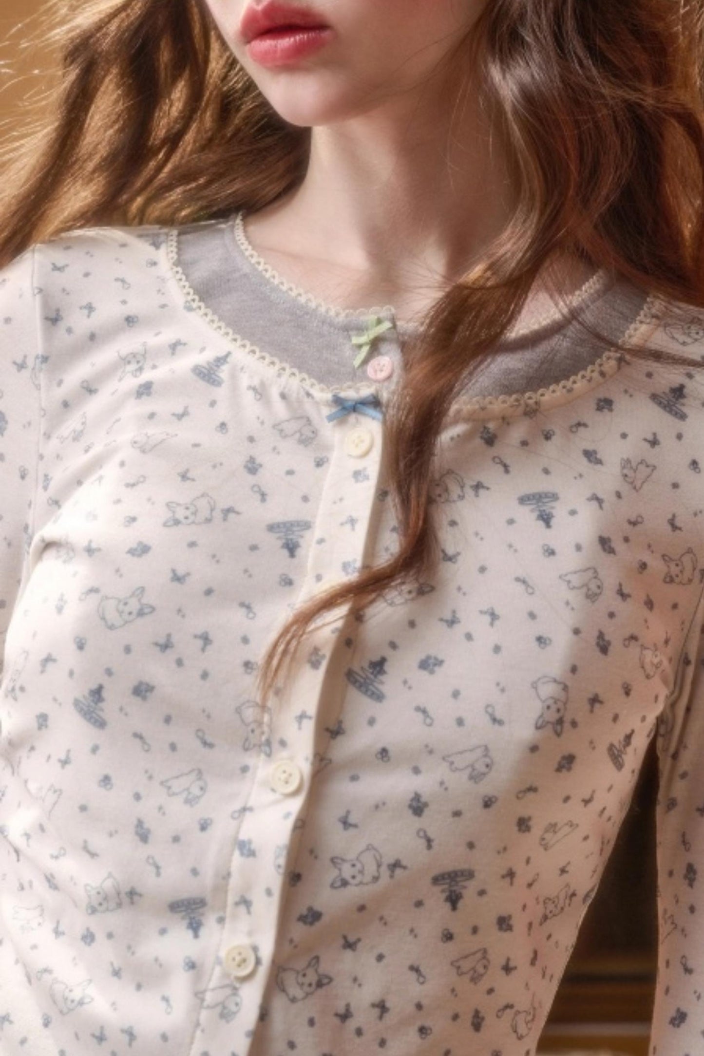 リトルラビットスリムスイートカーディガン