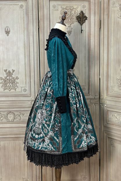 Gorgeous Gothic Dark Elegant Lolita Dress