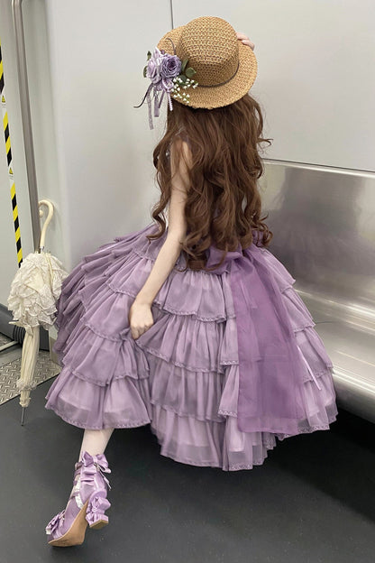 [Pre-order Deadline: July 31] Romantic Sweet Lolita Series Accessories (Flower-Embroidered Waist Ribbon, Corsage with Parfum Emblem, Hair Clip) [Exclusive Sale for Dress Purchasers]