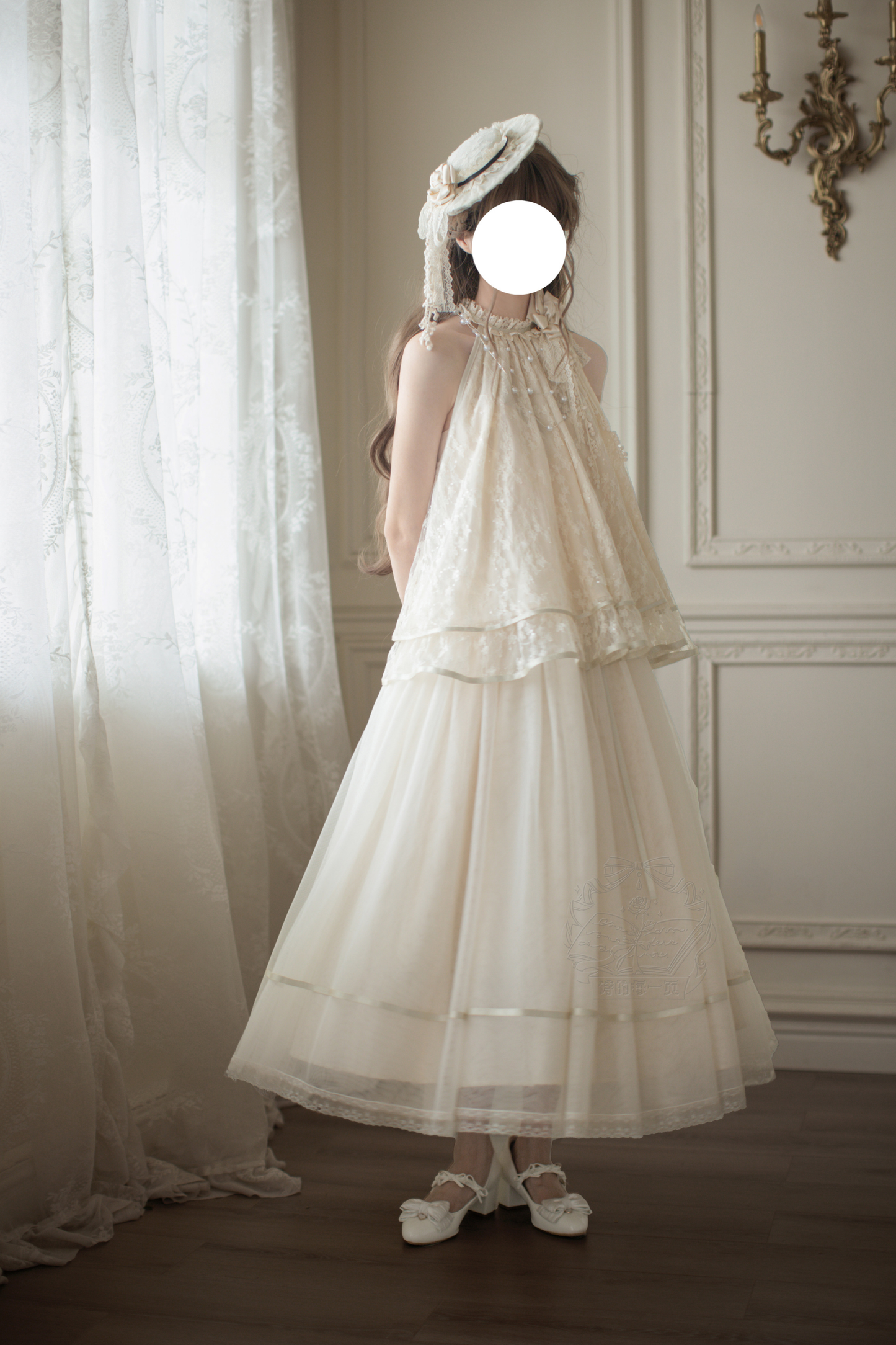 【4月5日予約締切】レトロエレガントインナー+トップス+スカート+アクセサリー