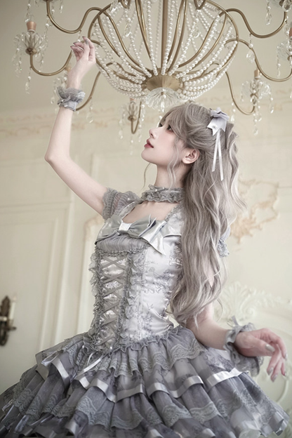 【4月3日予約締切】ギルデッドファンタジーロリータドレス+ジャンパースカート