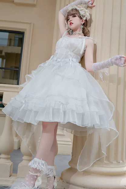 Elegant Princess White Dress