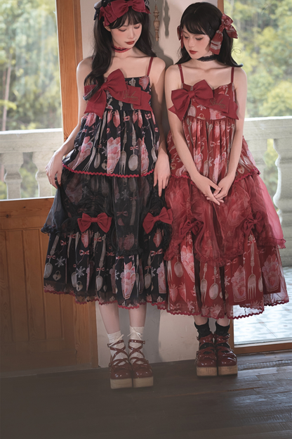 ストロベリーボックスロリータキャミソールドレス