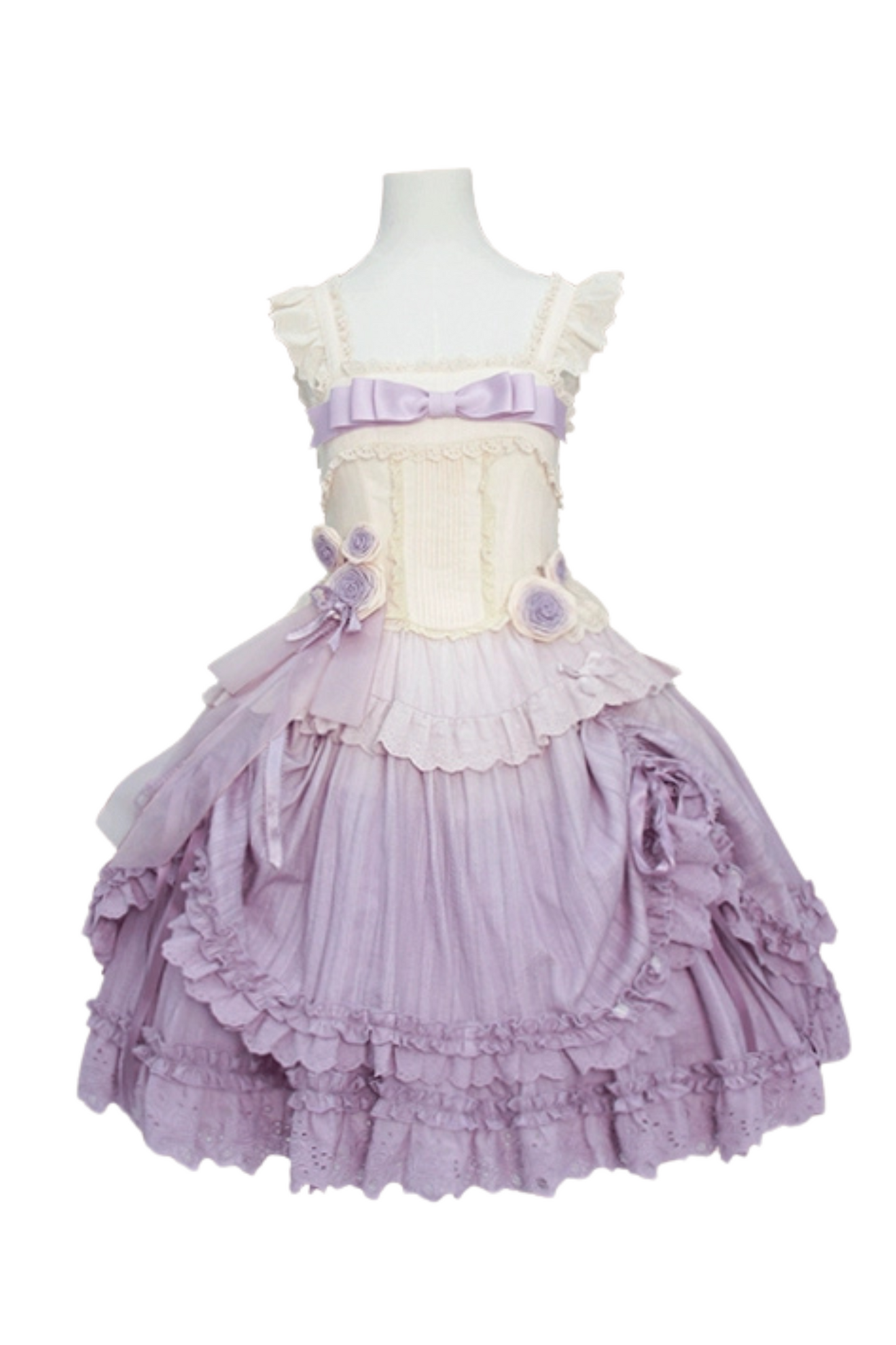 [Reservation Product] Frilled Gradient Princess Lolita Dress Set