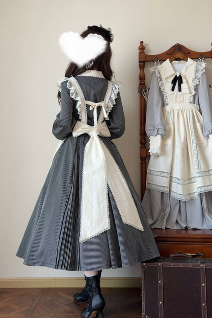 레트로 로리타 원피스 + 앞치마