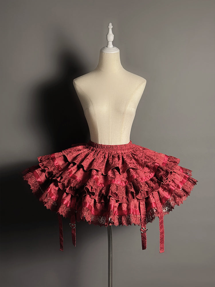 Cat Ear Hat + Dark Punk Halter Ribbon Bustier Dress Setup