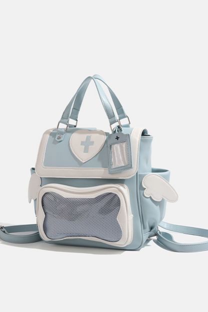 [Angel area👼] Cross heart bag