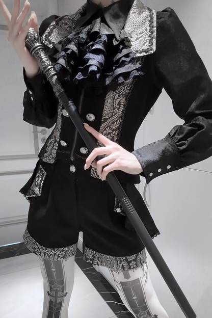 Dark Prince Lolita Jacket + Shirt + Pants + Vest