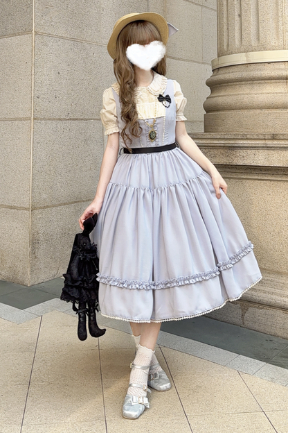 Sketch Wild Rose Elegant Lolita Jumperskirt