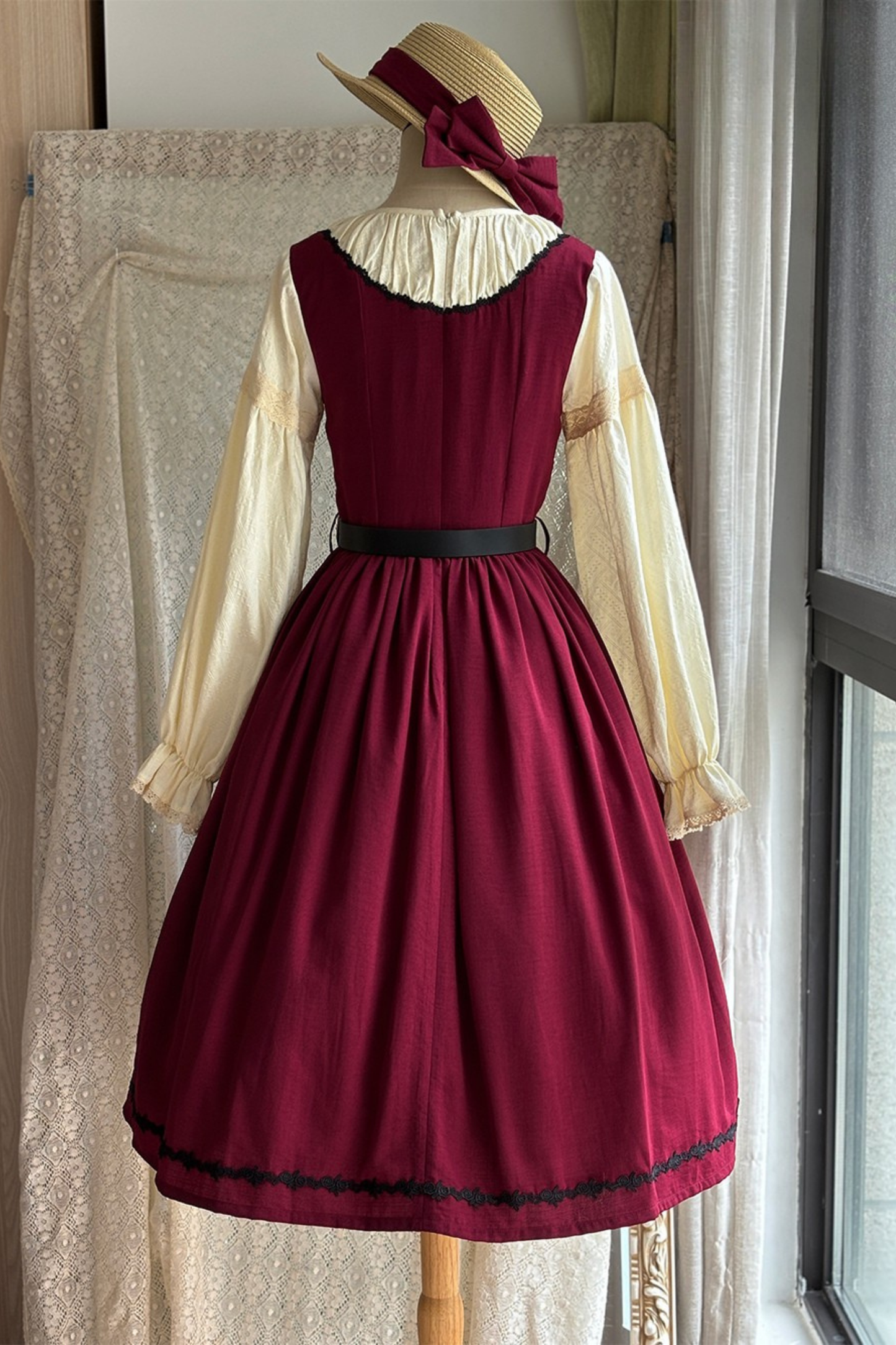 スケッチワイルドローズエレガントロリータドレス