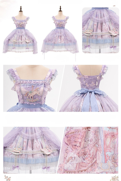 【予約商品】ペガサスガーデンチュールカーテンバードケージサスドレス＋ボンネット