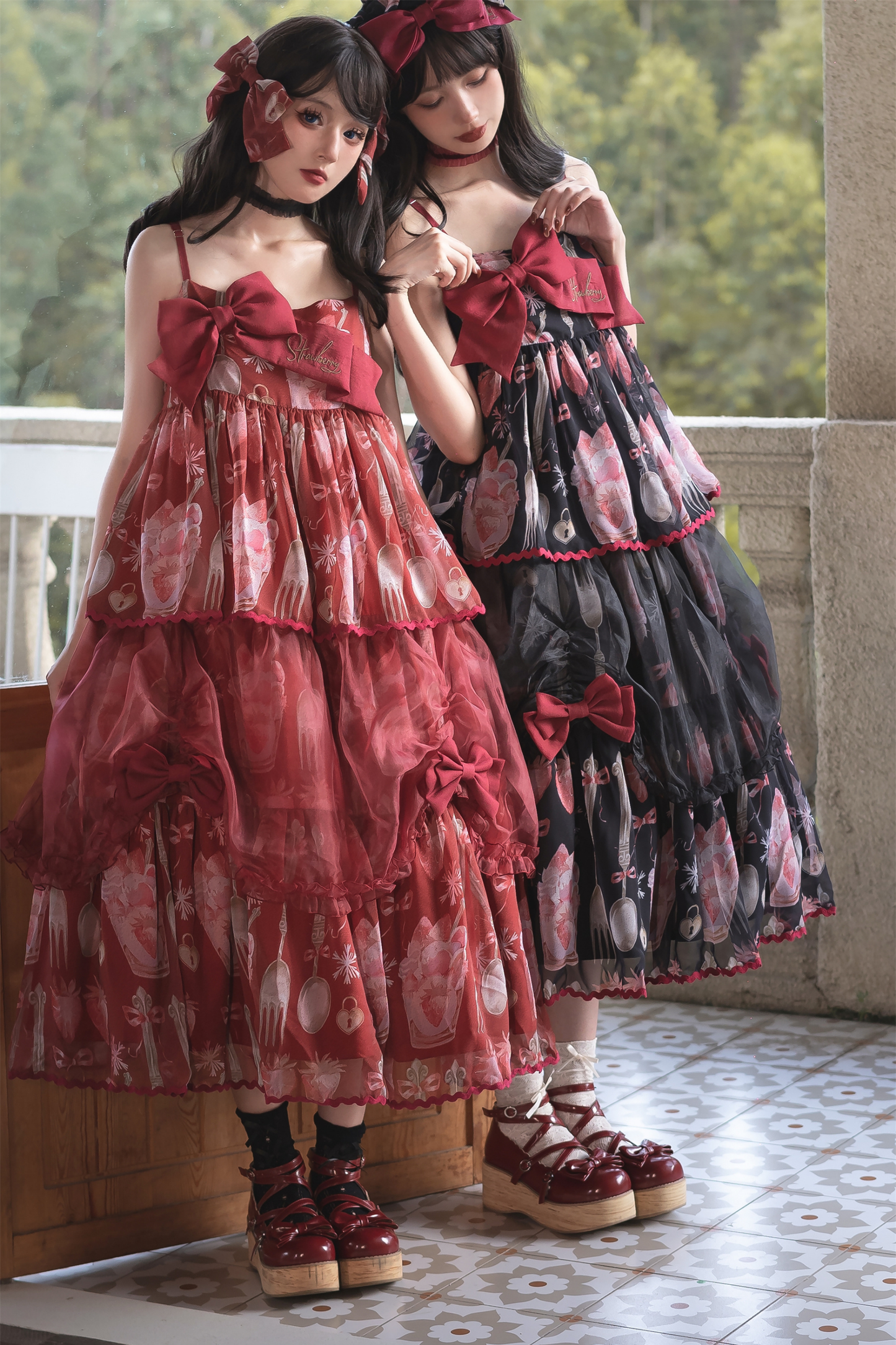 ストロベリーボックスロリータキャミソールドレス