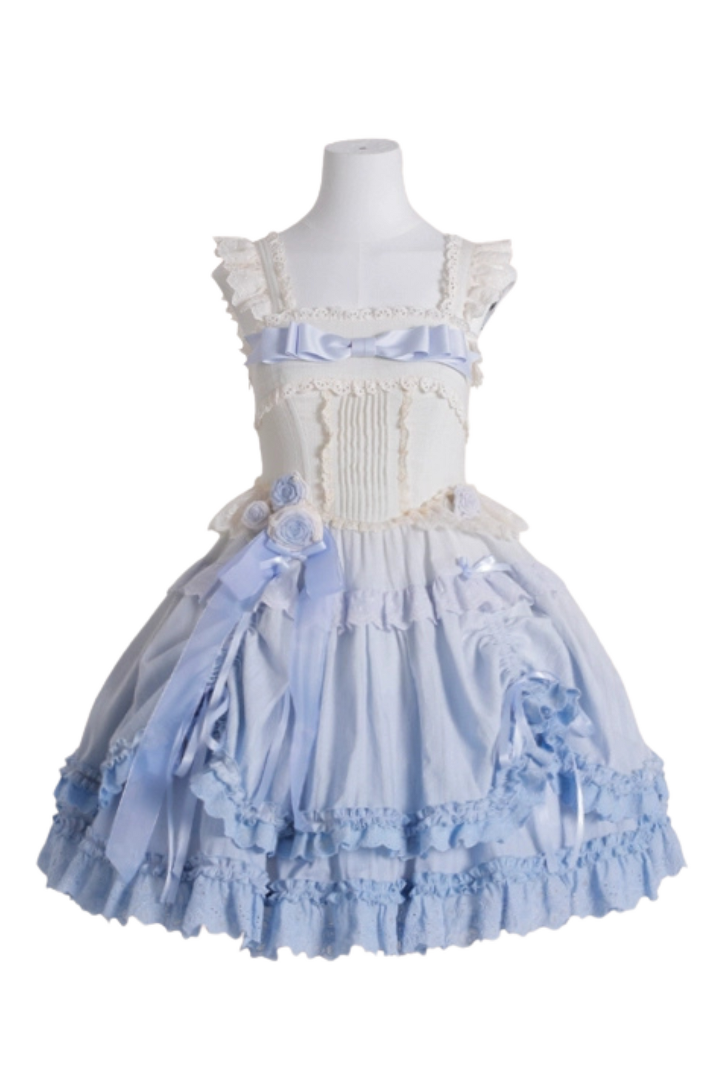 [Reservation Product] Frilled Gradient Princess Lolita Dress Set