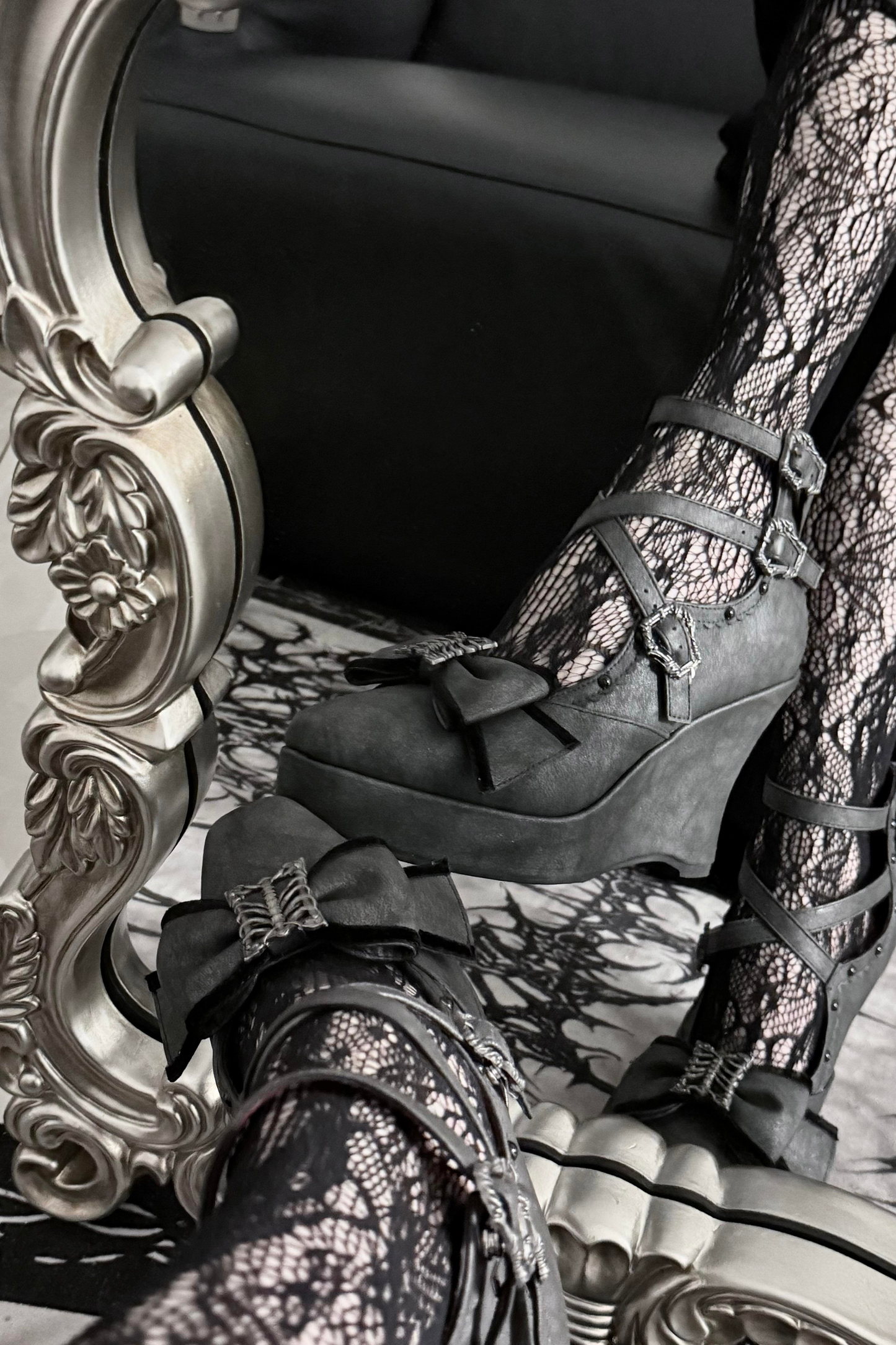 【3月30日予約締切】ダークラブリーボックスリボンシューズ