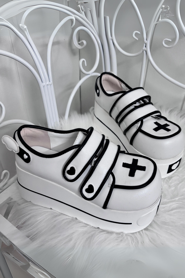 【予約商品】天使界隈👼クロスダブルストラップシューズ