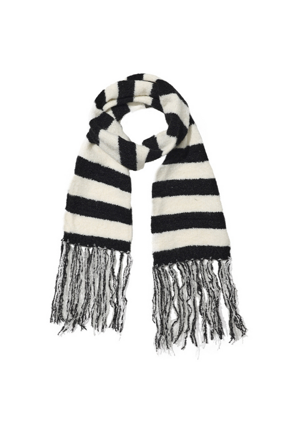 Ulrコンストラストストレイプルズセーターストレイト 