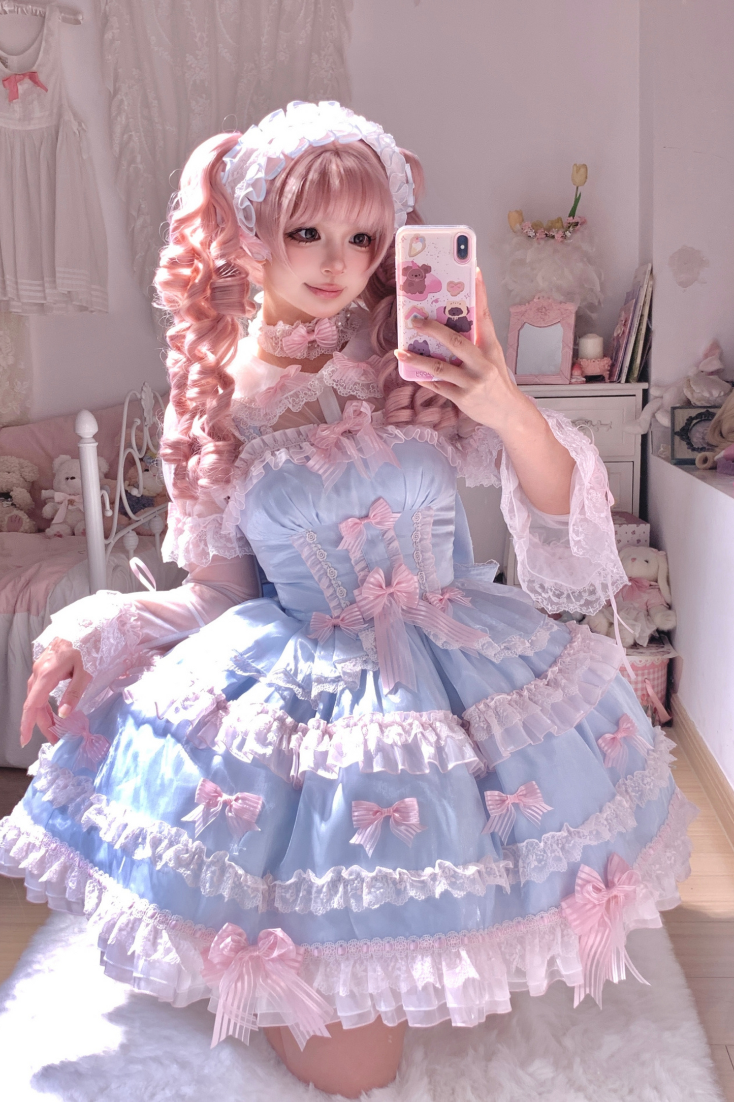 ロリキャットラブプリンセスジャンパースカート+インナートップス