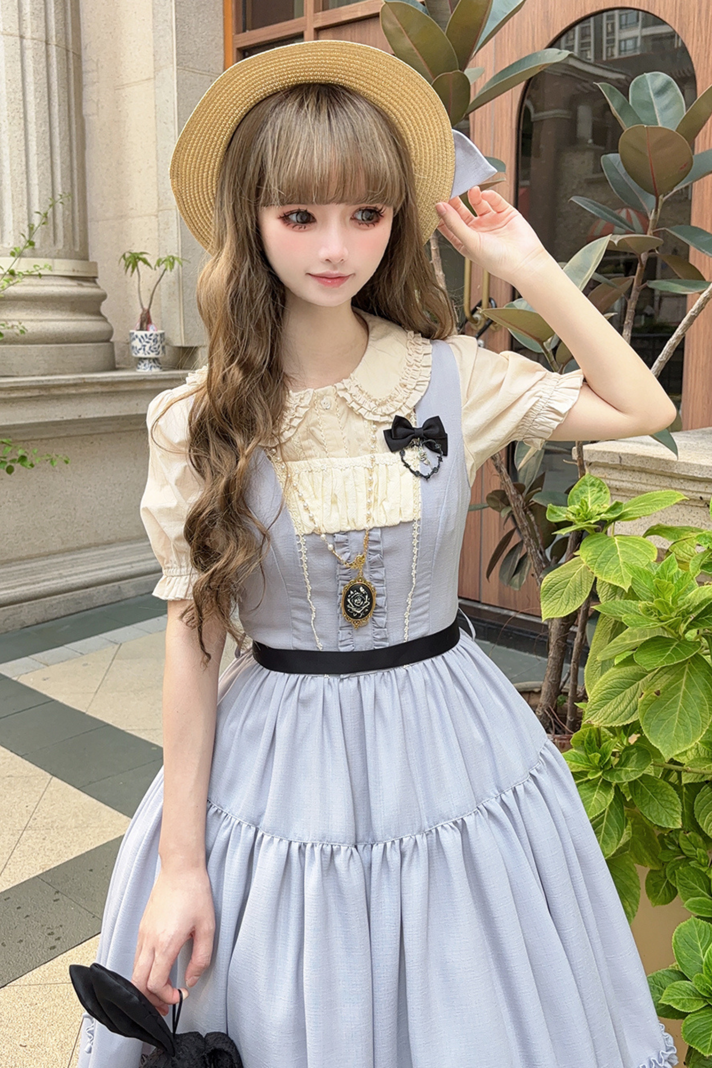 Sketch Wild Rose Elegant Lolita Jumperskirt