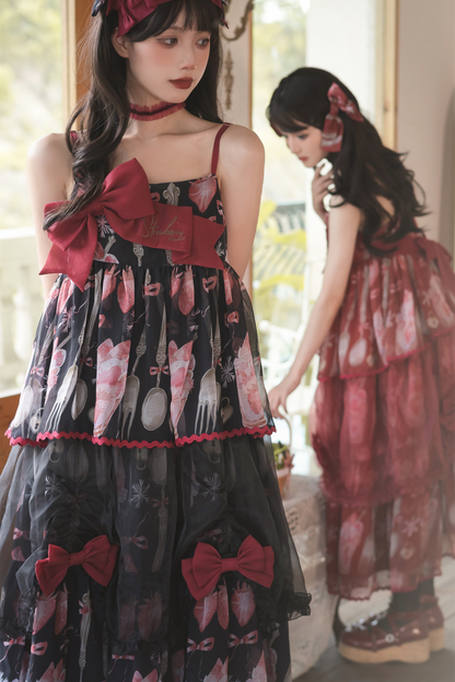 ストロベリーボックスロリータキャミソールドレス