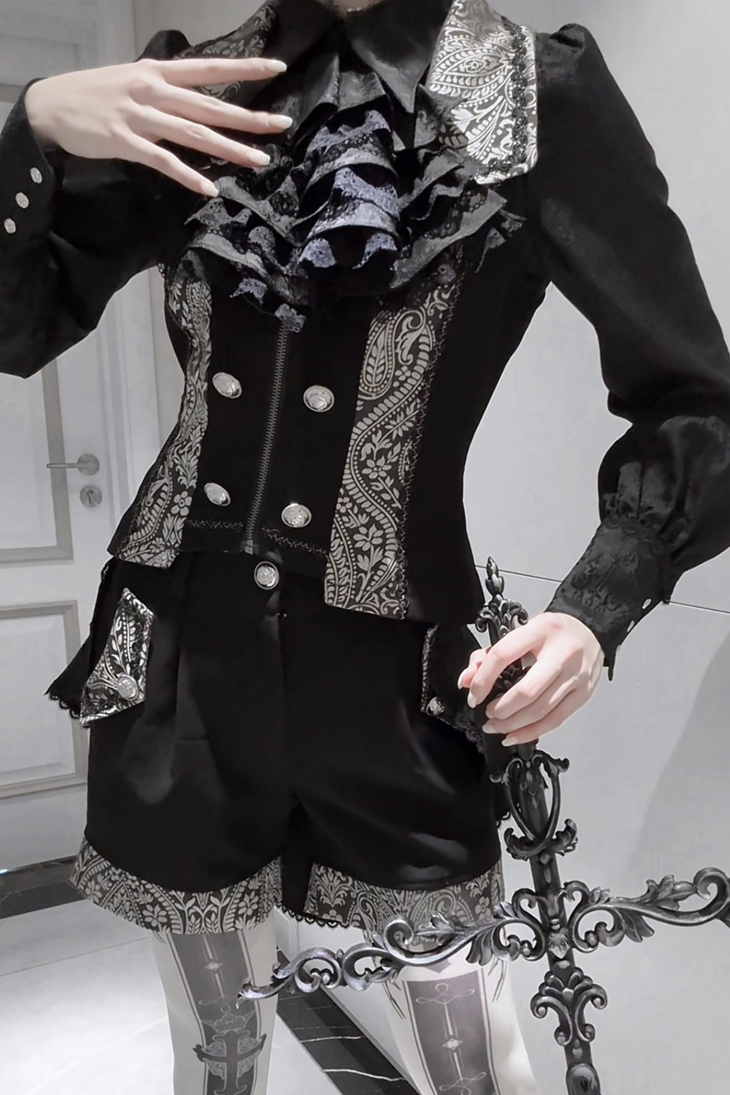 Dark Prince Lolita Jacket + Shirt + Pants + Vest