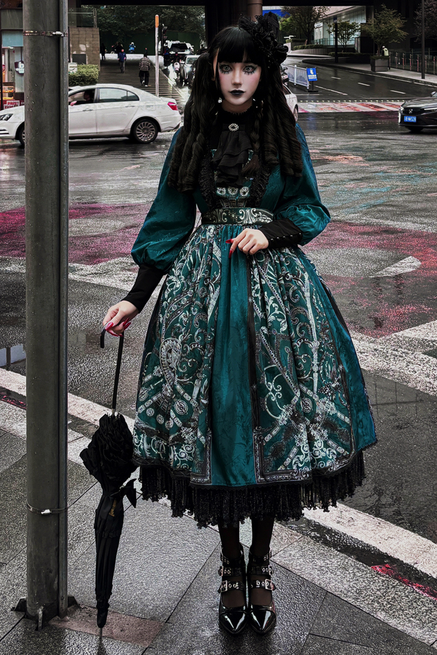 Gorgeous Gothic Dark Elegant Lolita Dress
