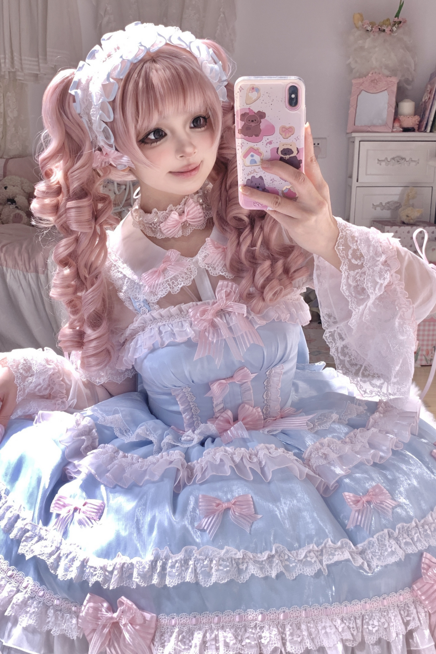 ロリキャットラブプリンセスジャンパースカート+インナートップス