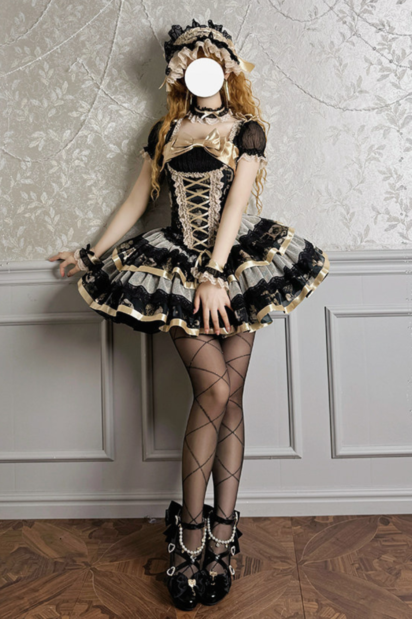【4月3日予約締切】ギルデッドファンタジーロリータドレス+ジャンパースカート