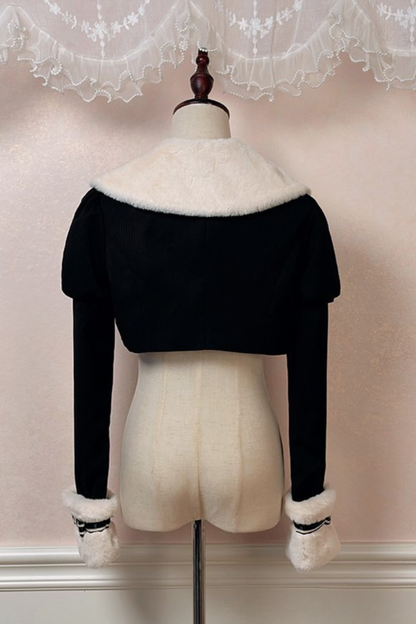 【1月13日予約締切】Honor Guard Ceremonyファーカラー付きショートジャケット