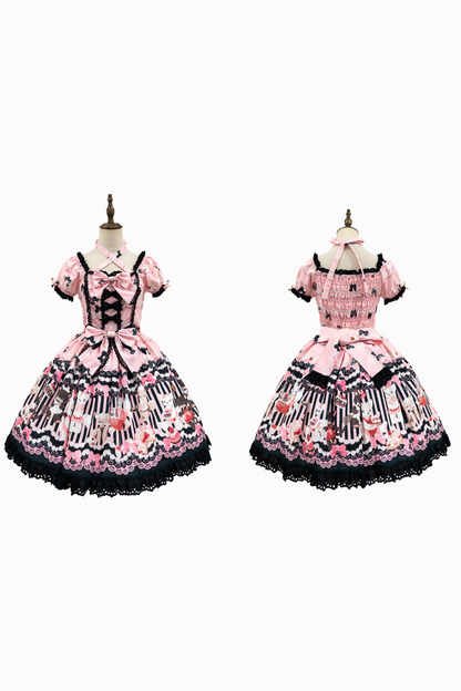[Pre-order] Honey Fox Restaurant Star Warm Dress