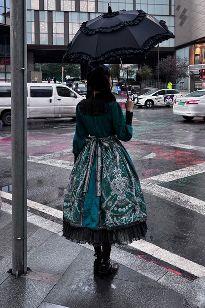 Gorgeous Gothic Dark Elegant Lolita Dress
