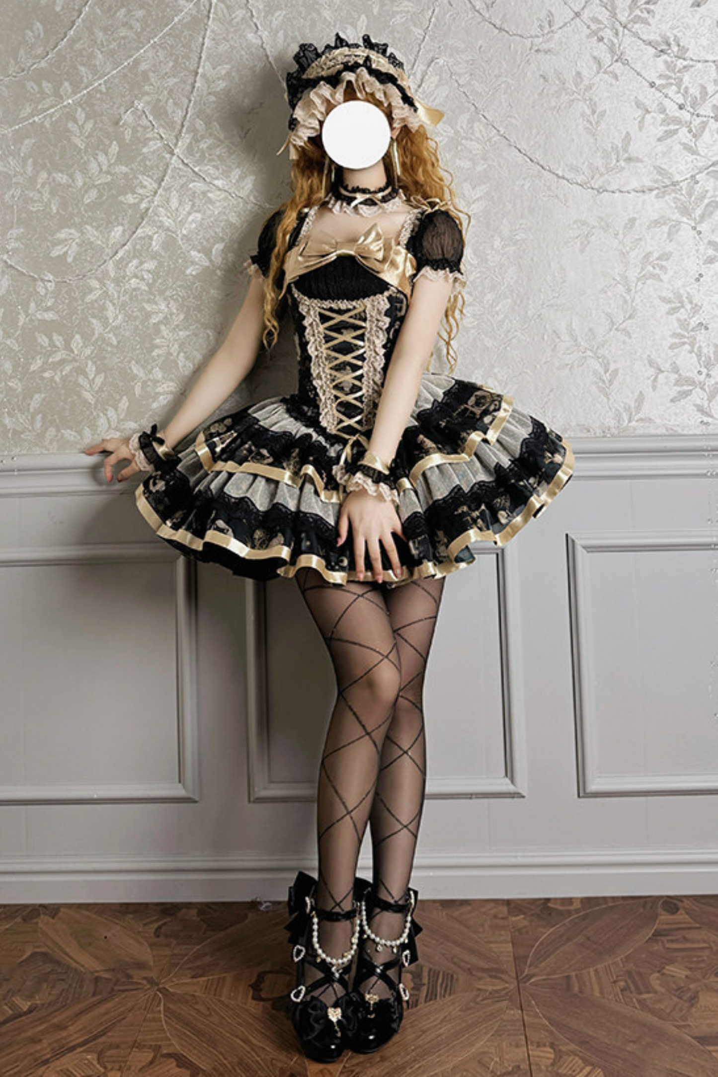 [Pre-order Deadline: April 3] Dream Lolita Hairband + Clip + Necklace + Choker + Sleeves + Corsage